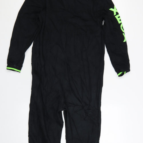 Next Boys Black Xbox Hooded One Piece Pyjamas - 10 Years