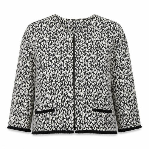 Marks and Spencer Women Black Size 16 Classic Knit Jacket