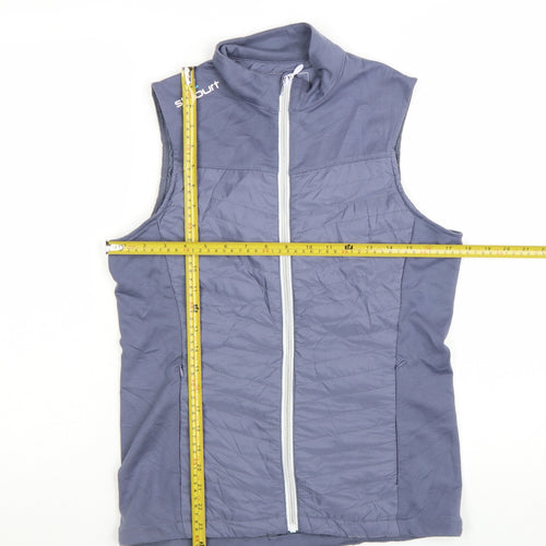 Stuburt Womens Blue Sleeveless Thermal Waistcoat Medium