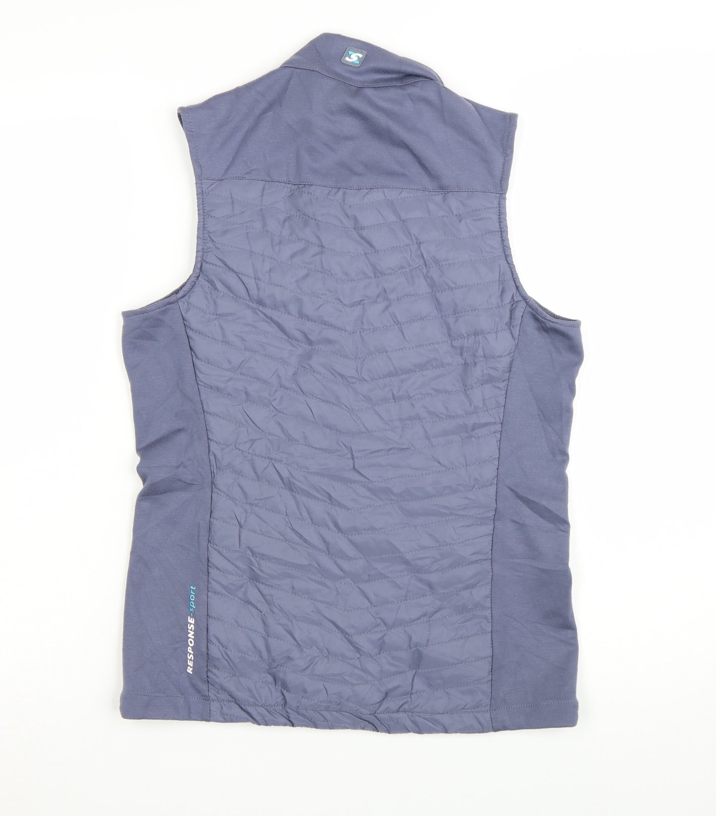 Stuburt Womens Blue Sleeveless Thermal Waistcoat Medium