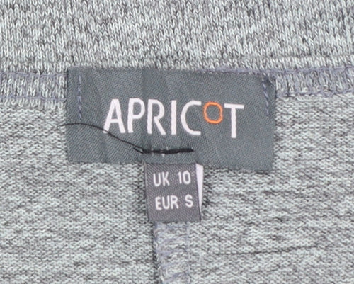 Apricot Women Grey Jersey Dolman Short Sleeve T-Shirt UK 10