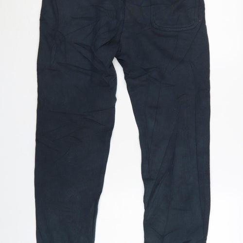 Jack Wills Men's Blue XS Jogger Sweatpants with Embroidered Logo