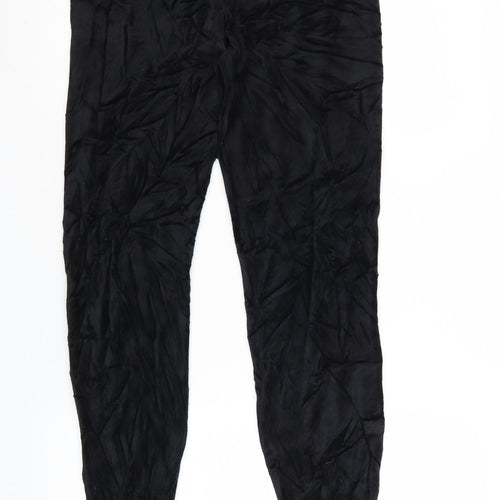 Juicy Couture Black Label Women's Black S Velour Jogger Trousers