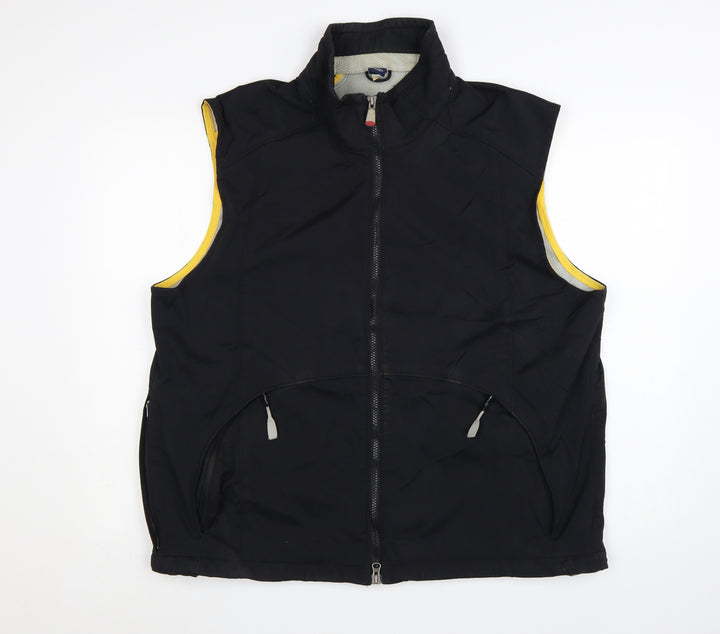 GAP Men's Black XL Softshell Bodywarmer Waistcoat