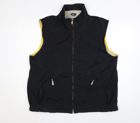 GAP Men's Black XL Softshell Bodywarmer Waistcoat