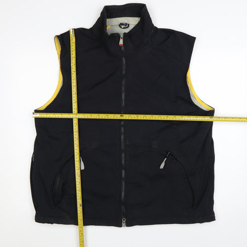 GAP Men's Black XL Softshell Bodywarmer Waistcoat