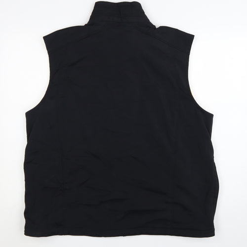 GAP Men's Black XL Softshell Bodywarmer Waistcoat