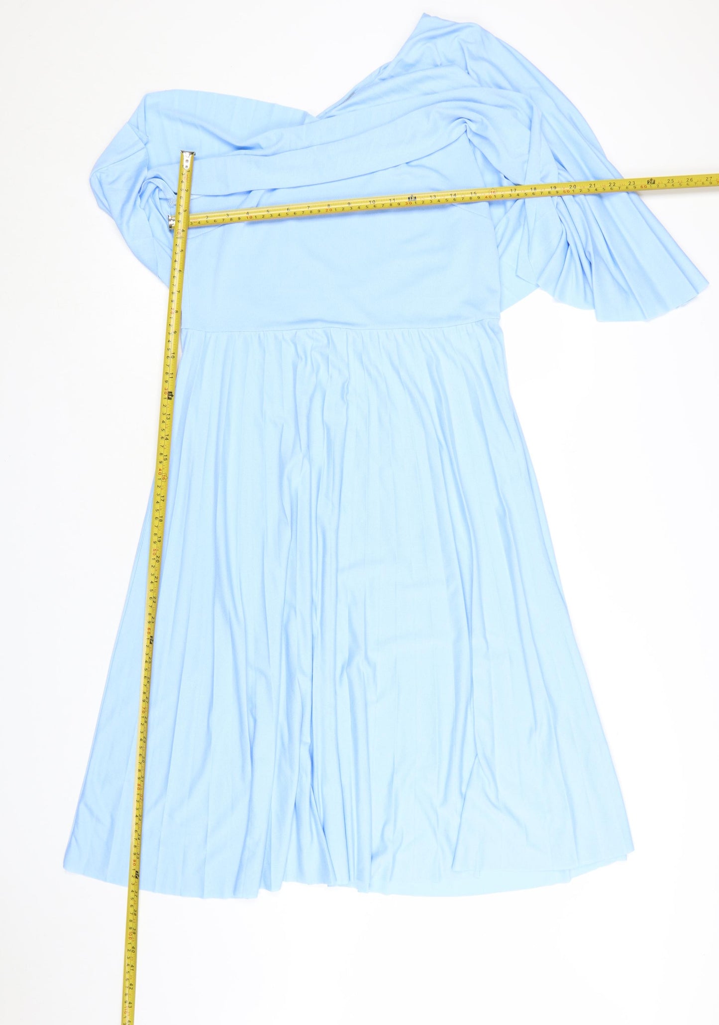 ASOS Women Blue Size 14 One Shoulder A-Line Dress