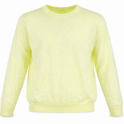 Gap Womens Yellow Crew Neck Long Sleeve Pullover Jumper Size M