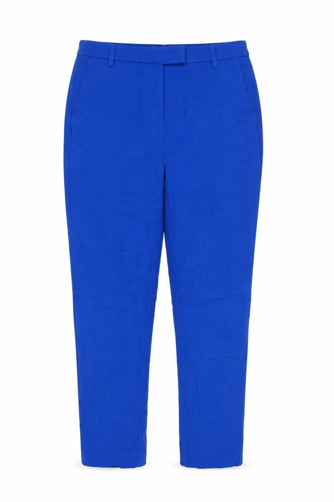 Marks and Spencer Women’s Blue Slim Fit Long Trousers Size 14