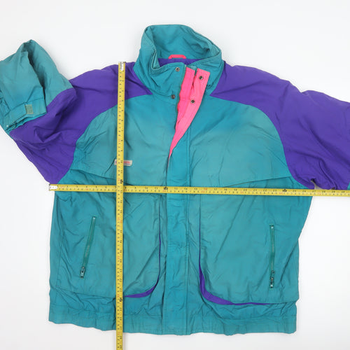 Columbia Men's Teal & Purple XL Powder Keg 90s Ski Jacket