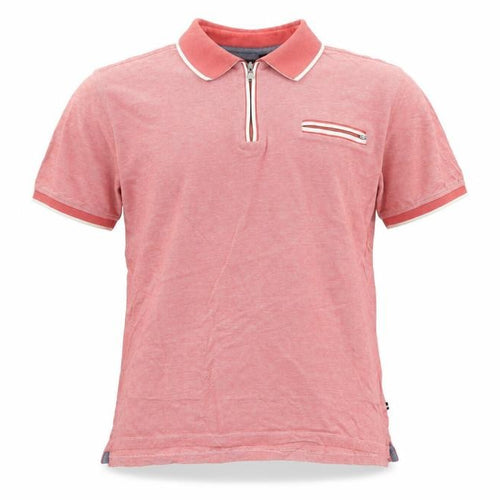 Westbury Men's Pink 100% Cotton Short Sleeve Polo Shirt M