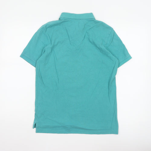 Ralph Lauren Men's Green Classic Fit Short Sleeve Polo Shirt Size S
