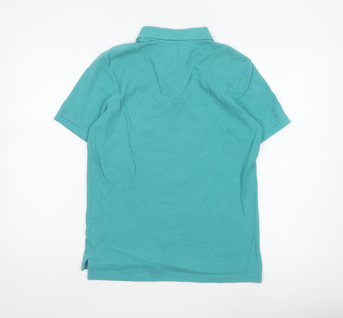 Ralph Lauren Men's Green Classic Fit Short Sleeve Polo Shirt Size S