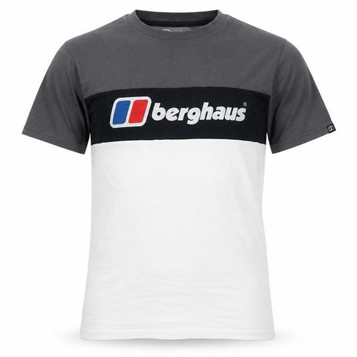 Berghaus Men's Grey & White Colourblock XS Crew Neck T-Shirt