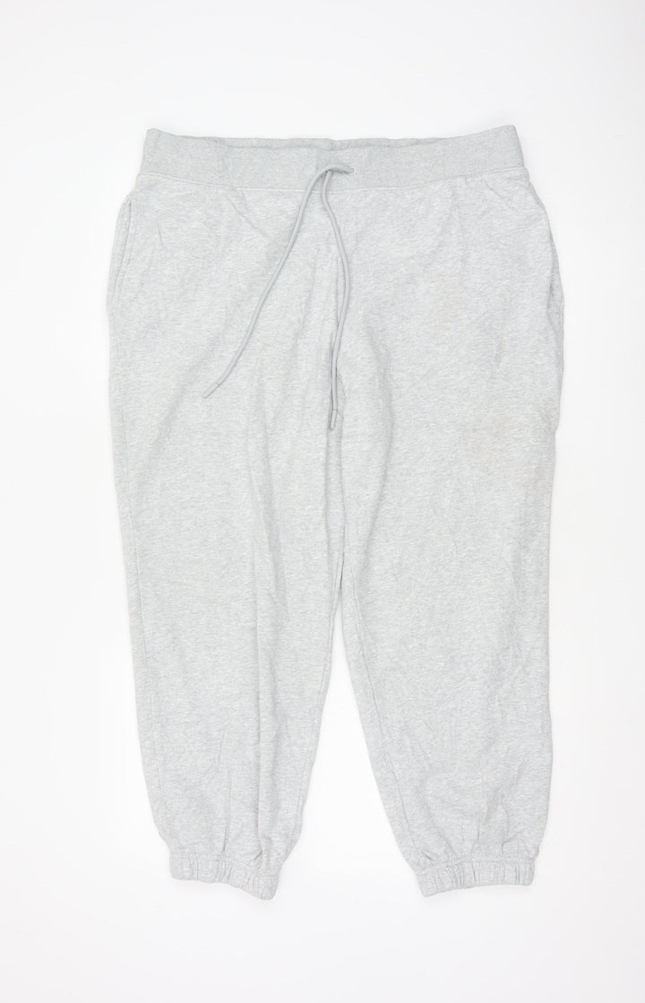 Marks and Spencer Women Grey Size 10 Short Jogger Sweatpants