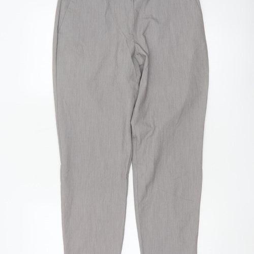ASOS Women’s Grey Slim Fit Tapered Work Trousers Size 10
