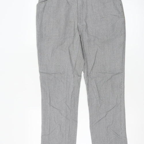 Topman Men's Grey Slim Fit Chino Trousers Size 32R
