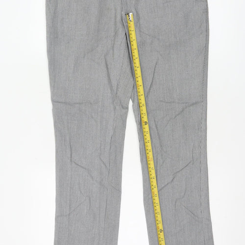 Topman Men's Grey Slim Fit Chino Trousers Size 32R