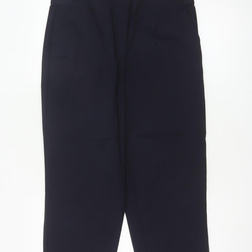 Marks and Spencer Women’s Black Stretch Regular Trousers Size 14