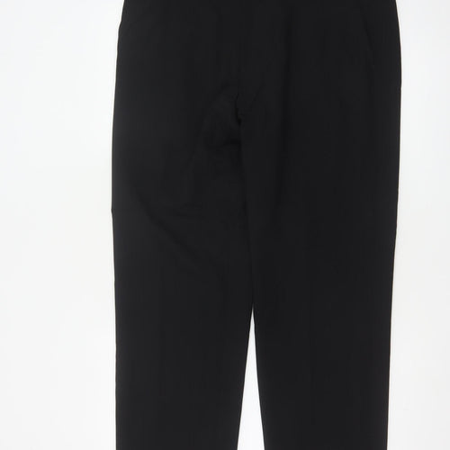 Marks and Spencer Men's Black Regular Fit Dress Trousers 36W 29L