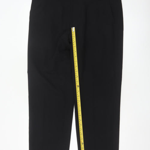Marks and Spencer Men's Black Regular Fit Dress Trousers 36W 29L