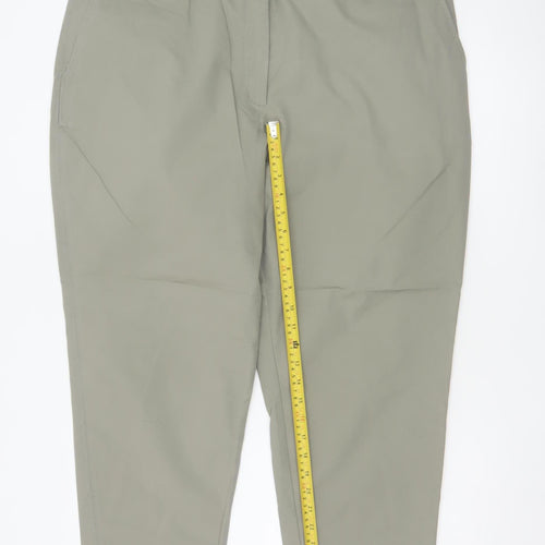Marks and Spencer Women’s Green Chino Trousers Size 20 Short