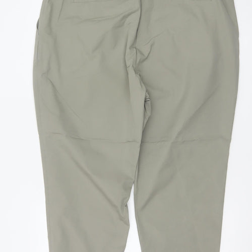 Marks and Spencer Women’s Green Chino Trousers Size 20 Short