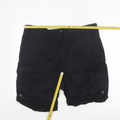 Marks and Spencer Women’s Black Cargo Shorts Size 20