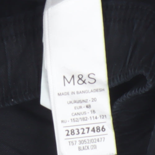 Marks and Spencer Women’s Black Cargo Shorts Size 20