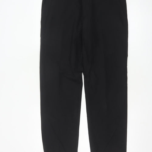 Marks and Spencer Men's Black Dress Trousers 32W 29L Wool Blend