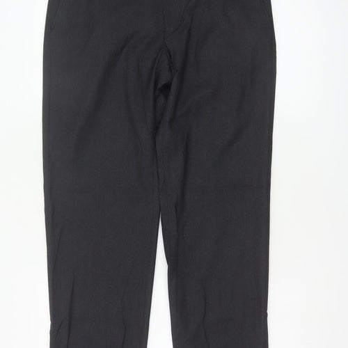 Marks and Spencer Men's Black Slim Fit Formal Trousers 30W 31L