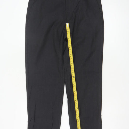 Marks and Spencer Men's Black Slim Fit Formal Trousers 30W 31L