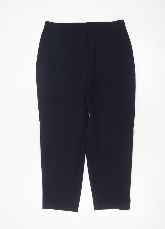 Marks and Spencer Women’s Black Slim Fit Stretch Trousers Size 12