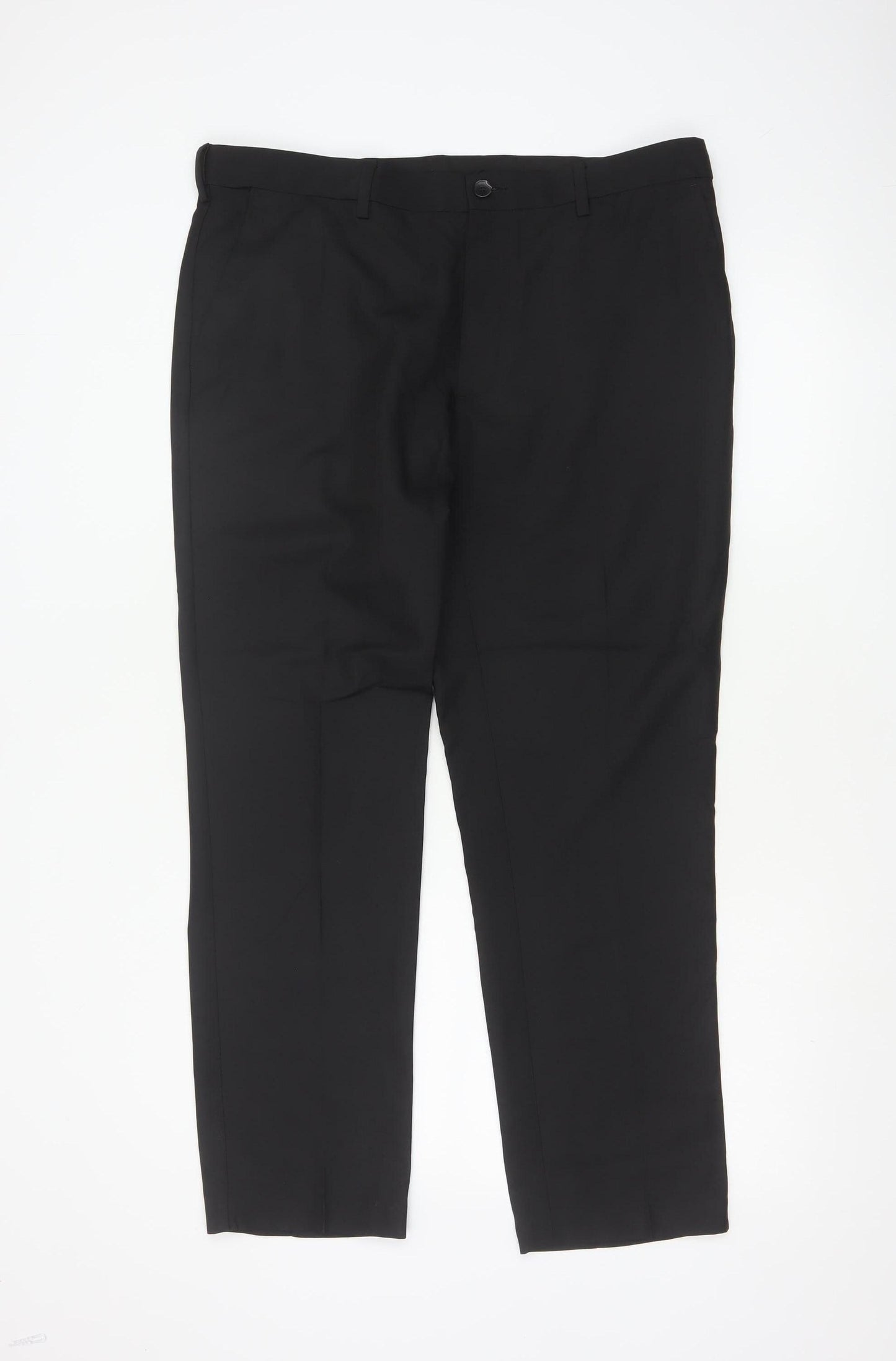 Marks and Spencer Men's Black Slim Fit Dress Pants Size 36S