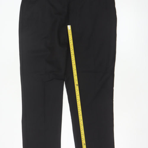 Marks and Spencer Men's Black Slim Fit Dress Pants Size 36S