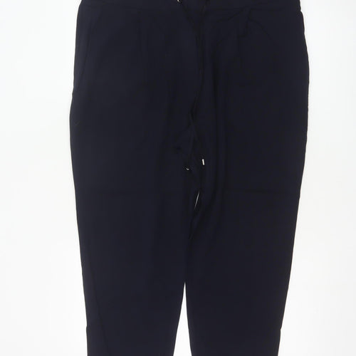 Marks and Spencer Women’s Blue Jogger Trousers Size 18 Short