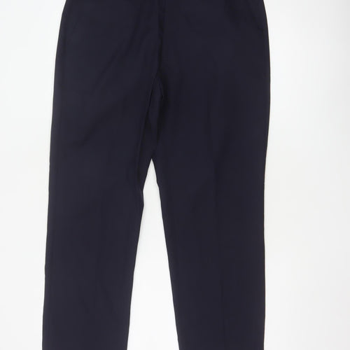Marks and Spencer Men's Black Regular Fit Dress Trousers 34W 29L