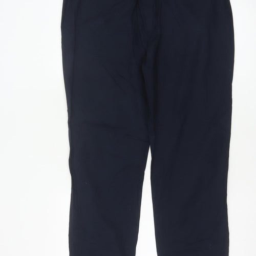 Marks and Spencer Men's Blue Cotton Jogger Trousers M