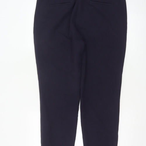 Marks and Spencer Autograph Women's Navy Size 16 Ankle Trousers