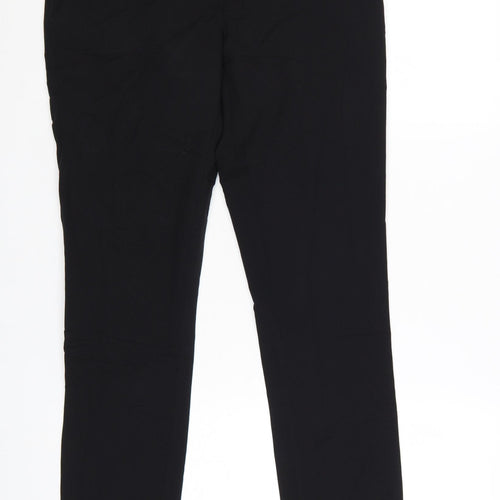 New Look Womens Black Size 10 Slim Fit Ankle Trousers