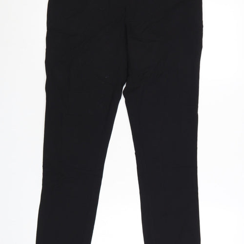 New Look Womens Black Size 10 Slim Fit Ankle Trousers