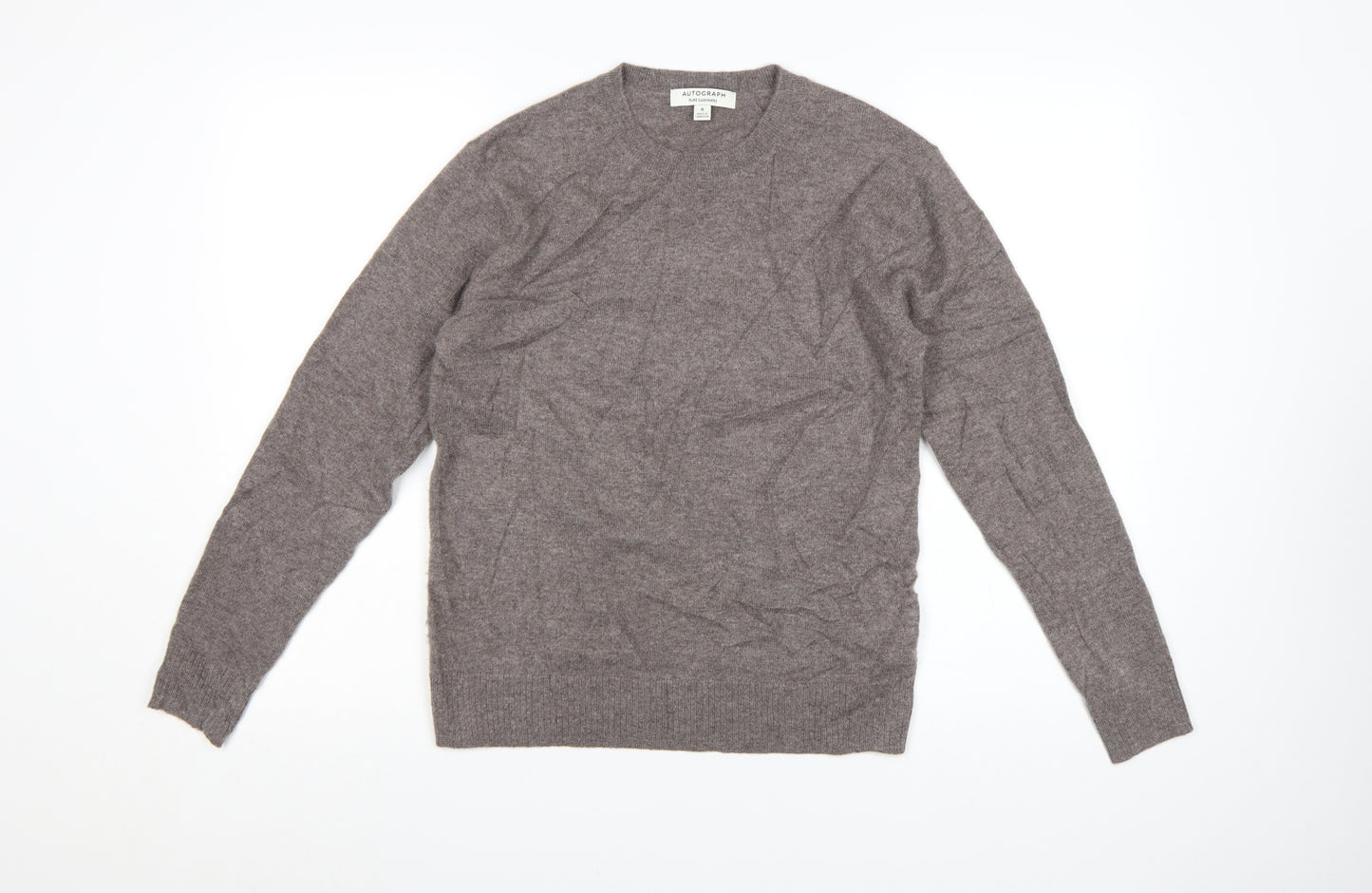 Marks and Spencer Autograph Men's Brown Cashmere Jumper Size S