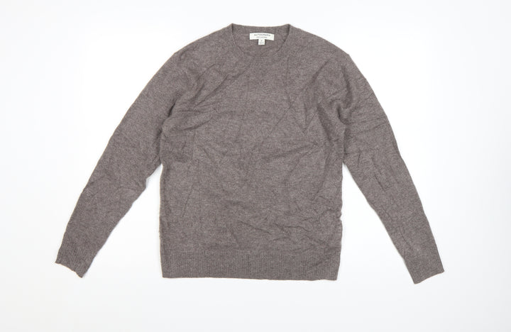 Marks and Spencer Autograph Men's Brown Cashmere Jumper Size S
