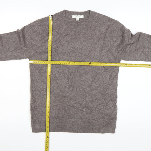 Marks and Spencer Autograph Men's Brown Cashmere Jumper Size S