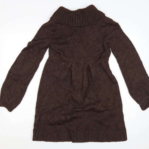 H&M Women’s Brown Long Sleeve Chunky Knit Cardigan Size S