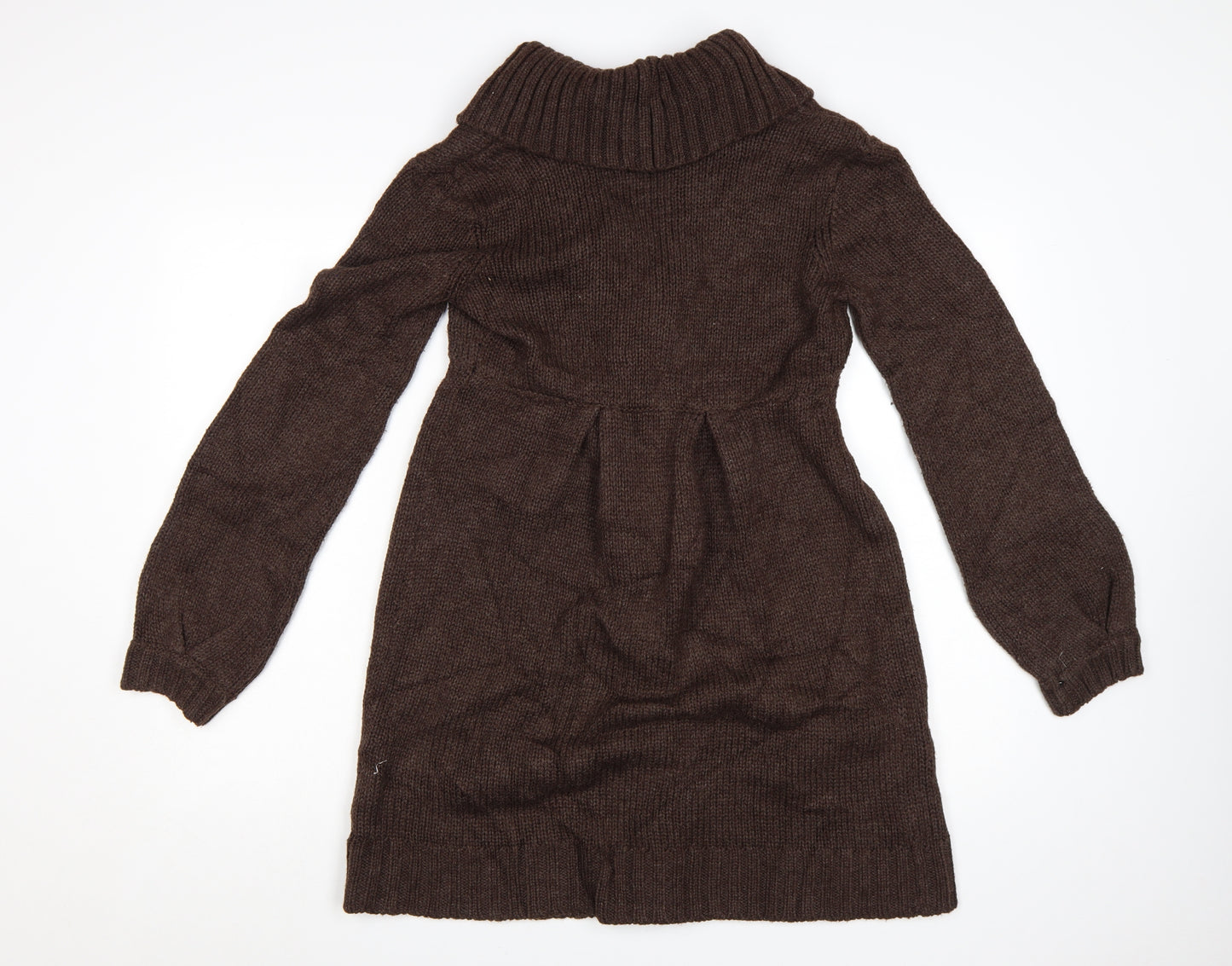 H&M Women’s Brown Long Sleeve Chunky Knit Cardigan Size S