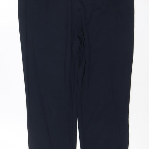 Marks and Spencer Womens Black Size 14 Jersey Leggings Short Length