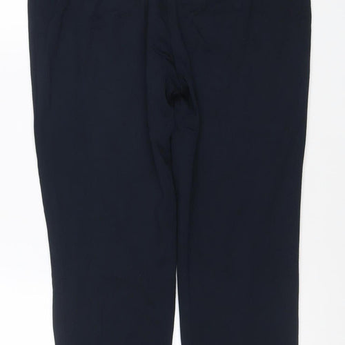Marks and Spencer Womens Black Size 14 Jersey Leggings Short Length