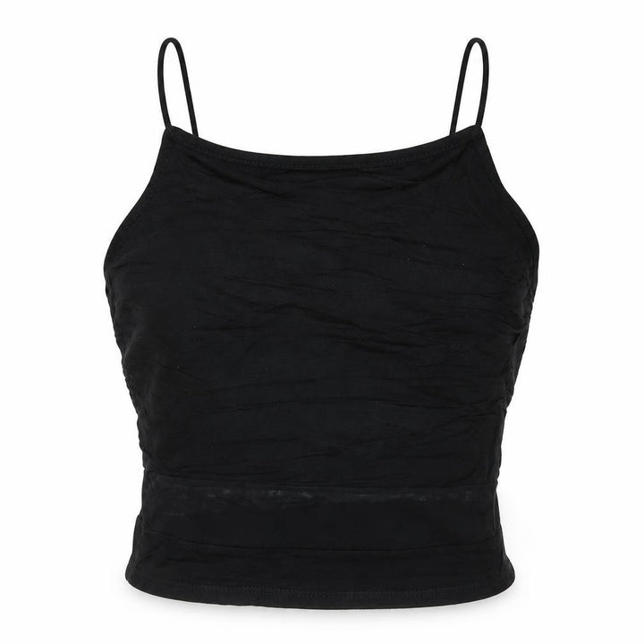 Missguided Women's Black Halter Camisole Crop Top Size 6